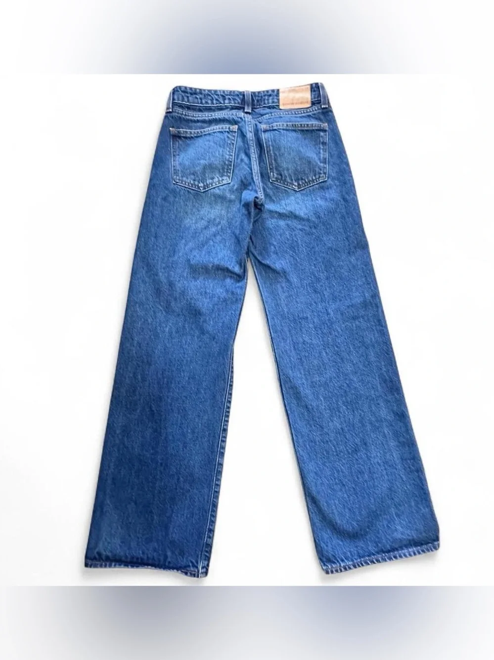 Aritzia Denim Forum 90’s Super Lo-Rise Baggy Wide Leg Jeans Size 23